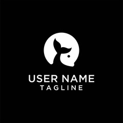 dolphin  logo design vector image , logo dolphin circle , circle logo dolphin abstract 