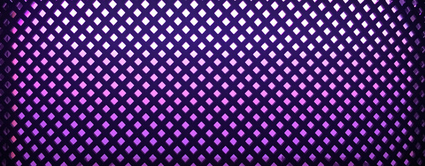 purple texture illuminated by a neon lamp, grid