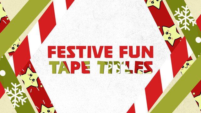 Festive Fun Tape Titles