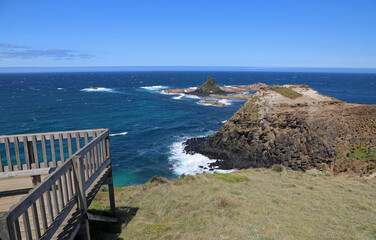 View platform at Pyramid Rock - Phillip Island, Victoria, Australia