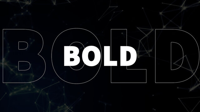 Fast Outline Stomp Titles