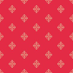 red seamless christmas pattern