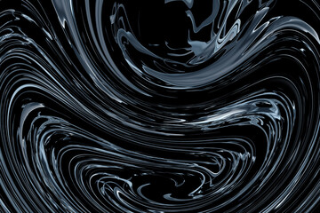 abstracta, azul, alumbrado, remolino, empapelar, ilustración, liquido, olas, espiral, arte, con textura, negro, digital, fractal, color, espacio