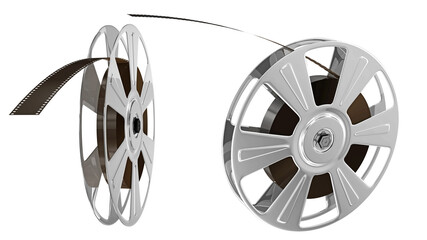 Film Reel Isolated