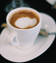 cup of cappuccino