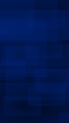 Obraz premium Dark blue background. Blue backdrop with transparent suares. Vertical orientation. 3D illustration