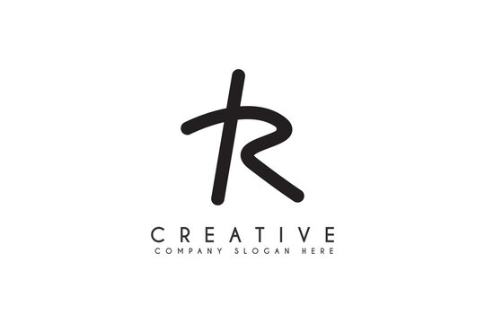 Initial letter TR logo design vector illustration. Letter TR Business logo design template element