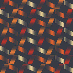 Abstract Seamless African Style Crosswalk Pattern Background Template