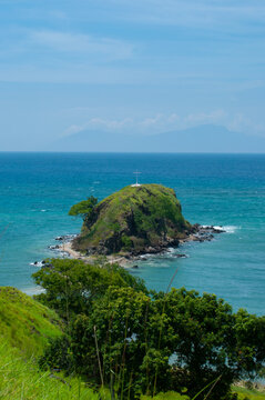  A small island in the sea at Manatuto Timor Leste