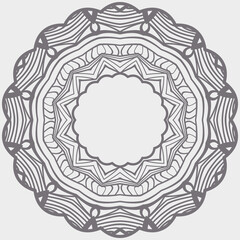 rosette element. vector illustration for design