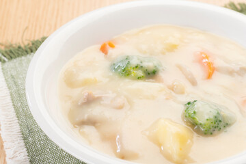 Fototapeta premium あったかいクリームシチュー