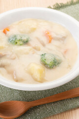 あったかいクリームシチュー