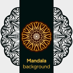 ornamental mandala design background. Oriental pattern, vector illustration. Islam, Arabic, Indian, moroccan,spain, turkish, pakistan, chinese, mystic, ottoman motifs. vector illustration