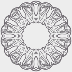 rosette element. vector illustration for design