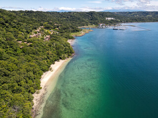 Fototapeta premium Amazing beaches, nature, views of Peninsula Papagayo and the Four Seasons in Guanacaste in Costa Rica