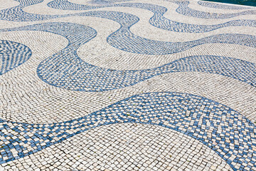 lisbon europe Portugal pavement patterns mosaics