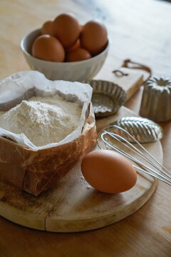 Flour and Egg produced in Hokkaido, Japan