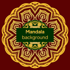 Mandala Islamic Background. Oriental pattern, vector illustration. Islam, Arabic, Indian, moroccan,spain, turkish, pakistan, chinese, mystic, ottoman motifs. Vector