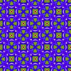 colorful symmetrical repeating patterns for textiles, ceramic tiles, wallpapers and designs.