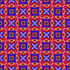 colorful symmetrical repeating patterns for textiles, ceramic tiles, wallpapers and designs.