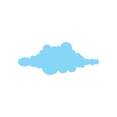 Cloud template vector icon illustration design