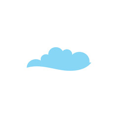 Cloud template vector icon illustration design