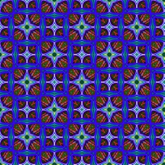 colorful symmetrical repeating patterns for textiles, ceramic tiles, wallpapers and designs.