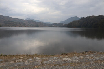 lake in the mountains