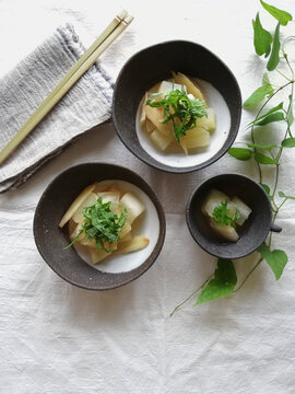 Stewed Winter Melon, Japanese Food