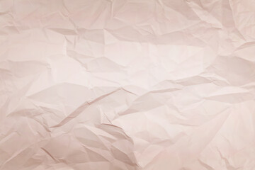 beige crumpled paper background, texture for web design screensavers.