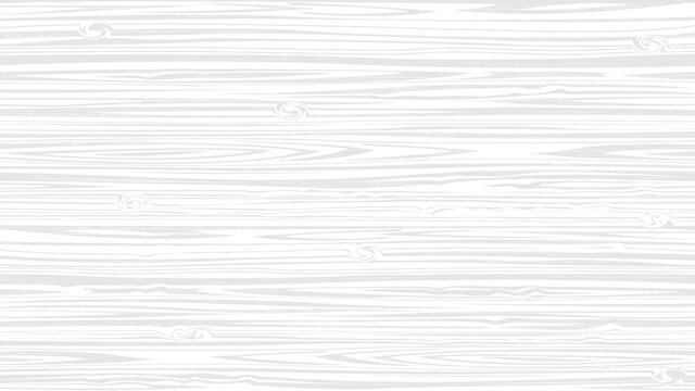 White soft wooden surface background, vector plank wood texture