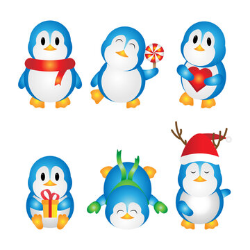 Collection of Penguin Cartoon