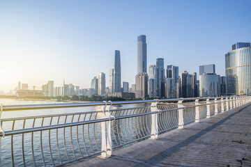 Obraz premium China Guangzhou City Architecture Scenery