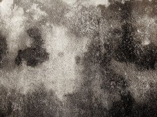 Concrete walls with abstract patterns