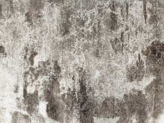 Concrete walls with abstract patterns