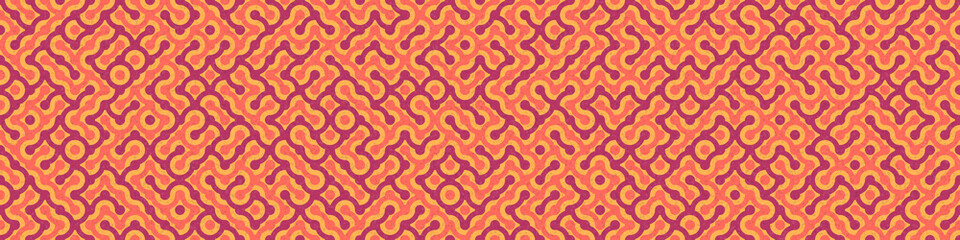 Abstract Geometric Pattern generative computational art illustration