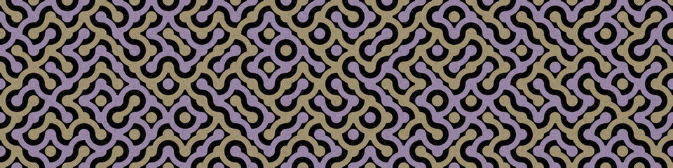 Abstract Geometric Pattern generative computational art illustration