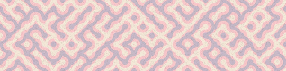 Fototapeta premium Abstract Geometric Pattern generative computational art illustration