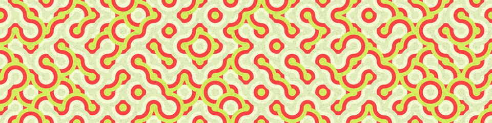 Abstract Geometric Pattern generative computational art illustration