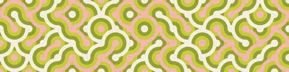 Abstract Geometric Pattern generative computational art illustration