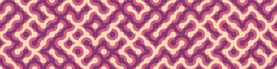 Abstract Geometric Pattern generative computational art illustration