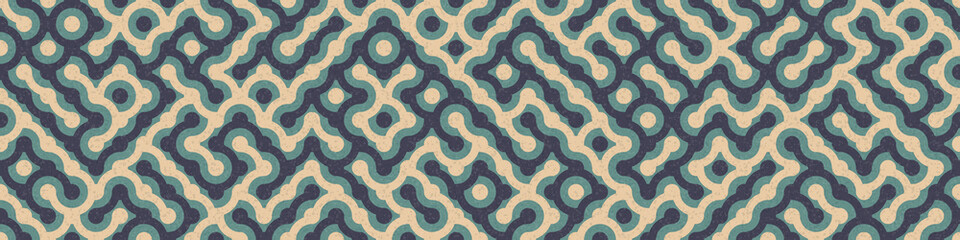 Abstract Geometric Pattern generative computational art illustration