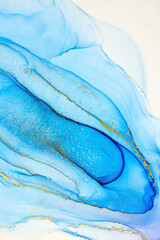 Alcohol ink art.Mixing liquid paints. Modern, abstract colorful background, wallpaper. Marble texture.Translucent colors