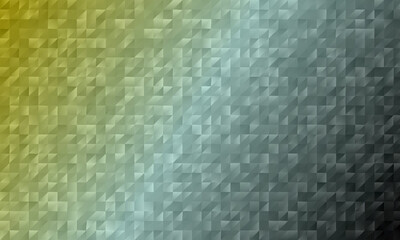 Original Green and grey polygonal background, digitally created