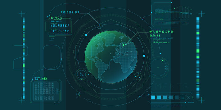 Design of the virtual interface of the planetary protection program.