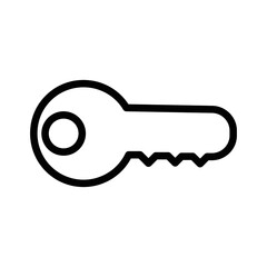 line lock icon, house, door, and security in the form of a lock
