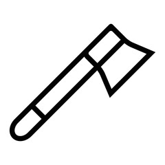 ax icon design isolated editable stroke template