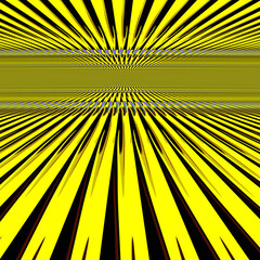 Obraz premium Yellow green metal abstract background with rays