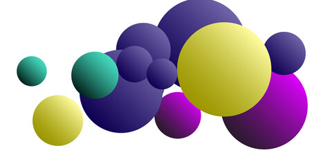 Ball shape gradients. 
