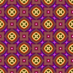 colorful symmetrical repeating patterns for textiles, ceramic tiles, wallpapers and designs. seamless image.